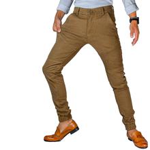 Virjeans Stretchable Cotton Joggers for Men (VJC 702) Brown