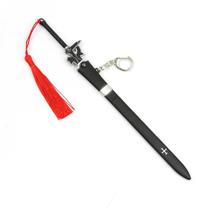 Black SAO Key Ring Styled Miniature Sword