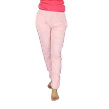 Pink Cotton Sweat Pants For Women - LWF010