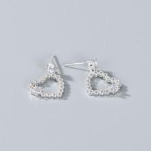 Valentine gift_Wan Ying jewelry hollow earrings s925