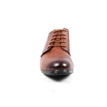 Brown/Black Lace Up Casual Shoes For Men