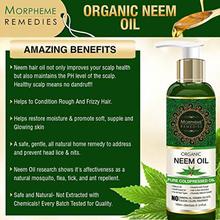 Morpheme Remedies Organic Neem Cold Pressed Oil, 120ml