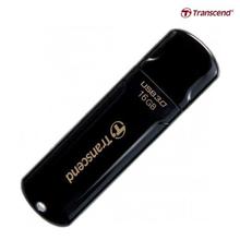 Transcend JF700 16GB Piano Finish USB 3.0 Pen Drive - (Black)