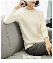 Women Turtleneck Winter Sweater Knitting Pullover