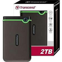 2 TB Portable Hard Drive / External Hard Drive Storejet 25M3 Transcend