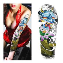 Multiple Colour Full Arm Waterproof Tattoo Sticker- (Unisex)