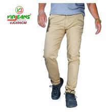 Virjeans Stretchable Cotton Skinny Choose Pants For Men Cream-(VJC 696)