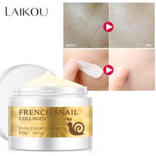 Snail Face Cream Hyaluronic Acid Anti-Wrinkle Anti-aging Facial Day Cream Collagen Moisturizer Nourishing Tight Skin Serum Care