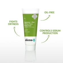 The Derma Co Squalane + Zinc Oil Free Face Moisturizer - 50 gm