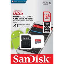 SanDisk Ultra 16 GB microSDHC UHS-I Card with Adapter