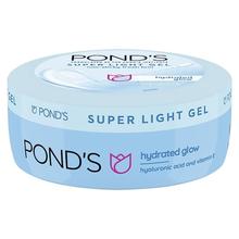 POND'S Super Light Gel Oil Free Face Moisturizer 100 ml, With Hyaluronic Acid & Vitamin E for Fresh Glowing Skin & 24 hr Hydration - Daily Use