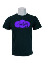 Wosa - Aladdin Purple Green  Printed T-shirt For Men