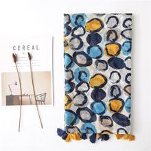 Korean Style Sun Protection Premium Printed Scarves For