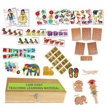 Kconnecting kids 52 Pieces low cost teaching/learning Materials for kids