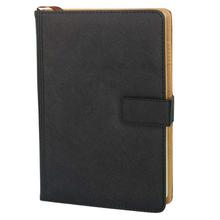 Token Black Notebook with Magnetic Button Closure