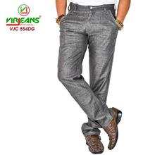 Virjeans Linen Pant for Men (VJC 554) Dark Grey