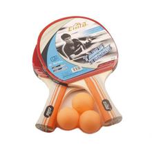 Combo Pack Of Table Tennis Racket ( 2 Bat + 3 Balls)