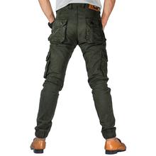 Virjeans Cotton Twill Stretchable (Cargo) Box Joggers Pant (VJC 705) Olive