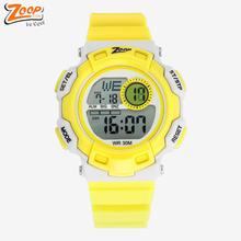 TITAN Digital Yellow Strap Watch For Kids NL16009PP03