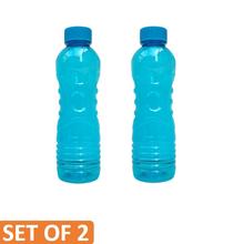 Bagmati Transparent Plastic Water Bottle - 1000ml - Set of 02