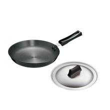 Hawkins Futura Frying Pan With Stainless Steel Lid (Hard Anodized)- 25 cm