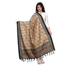 Kanchnar Women's Bhagalpuri Silk Graphic Print Dupatta