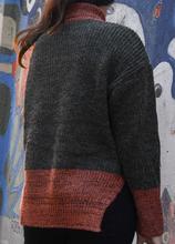 Two colored woolen highneck