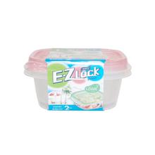 Lock And Lock Plastic Container-2 Pcs