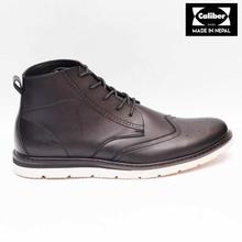 Caliber Shoes Black Lace Up Lifestyle Boots For Men -  ( W 235 C )