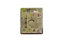 Wooden English Alphabet Building Block Game