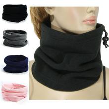 2018 1PC 3in1 Unisex Beanie Hats Ski Snood Scarf Women Men Thermal Fleece Scarf Snood Neck Warmer Face Mask Winter Spring