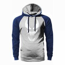 Super Hero Venom Raglan Hoodie Men Cool Hoodies Mens Hipster