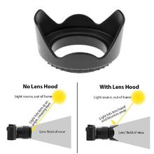 58mm Tulip Flower Lens Hood for Canon Nikon DSLR Lens Hood