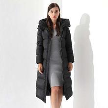 Long Korean Designed Down Jacket For Women