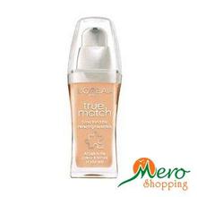 Loreal True Match-Liquid Foundation-W3 Golden Beige-Pump 30ml