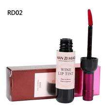 New Red Wine Bottle Lips Makeup Moisturizer Long Lasting Lip Gloss Matte Liquid Lipstick Waterproof Lip Tint Cosmetic