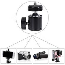 Mini Ball Head Hot Shoe Mount With Screw for Flash Bracket Swivel Screw Tripod