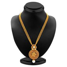 Sukkhi Graceful Gold Plated Kundan Necklace Set For Women