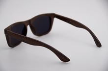 Bishrom KR10122 Brown Frame/Yellow Lens Wood Sunglasses