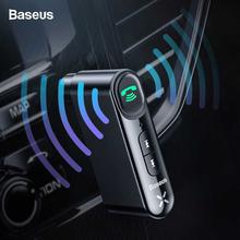 Baseus Bluetooth Receiver 5.0 Wireless Aux Audio Receiver 3.5mm Car Aux Bluetooth Adapter Handsfree For Speaker Headphone