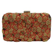 Embroidered Clutch Bag For Women