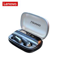 LENOVO QT81 TWS Wireless Headphone Stereo Sports Waterproof Earbuds Headsets With Microphone Bluetooth Earphones HD Call 1200mAh