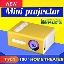 Mini Projector, T300 Portable LED Movie Projector 1080p