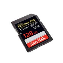 SanDisk 128GB Extreme Pro SDXC UHS-I Card Speed up to 170MB/s