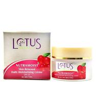 Lotus Herbals Nutramoist Skin Renewal Daily Moisturising Creme SPF 25-50g