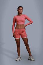 Pink Candy Nylon/Elastane Vital Shorts For Women