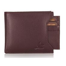 Hornbull Men's Brown Wallet and Belt Combo