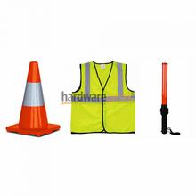 Traffic Cone + Traffic Light Stick + Safety Jacket