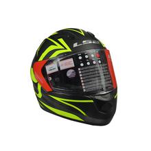 LS2  Stream Evo Double Visor Shine Full Helmet -  Black/White