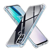 Clear case for  OnePlus Nord N10 5G  - Transparent Soft Shockproof Airbag Crystal Back Cover